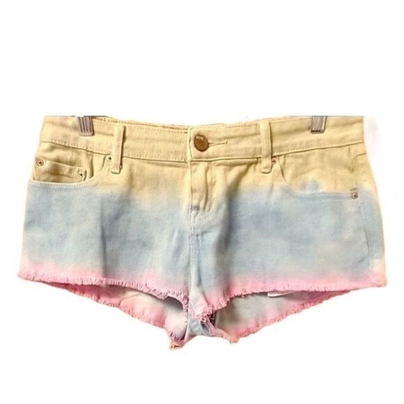 NWOT BDG Multi- Color Super Shortie Shorts - Picture 2 of 8